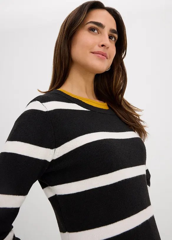 Abito in maglia aderente, bonprix