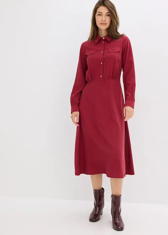 Abito con colletto da camicia, bonprix
