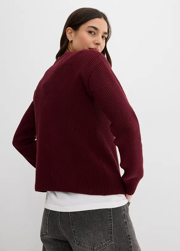 Cardigan con fiocchi, bonprix