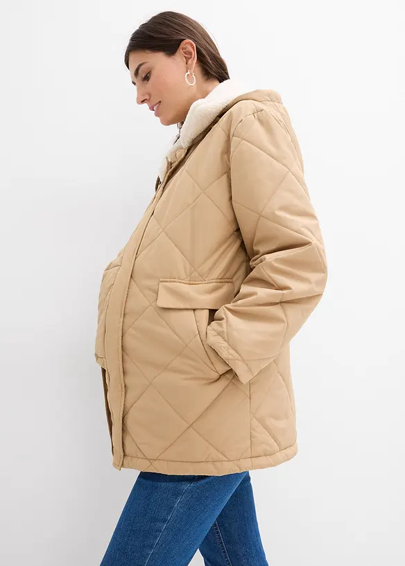 Giacca prémaman 6 in 1 con inserto babywearing e gilet staccabile, bonprix