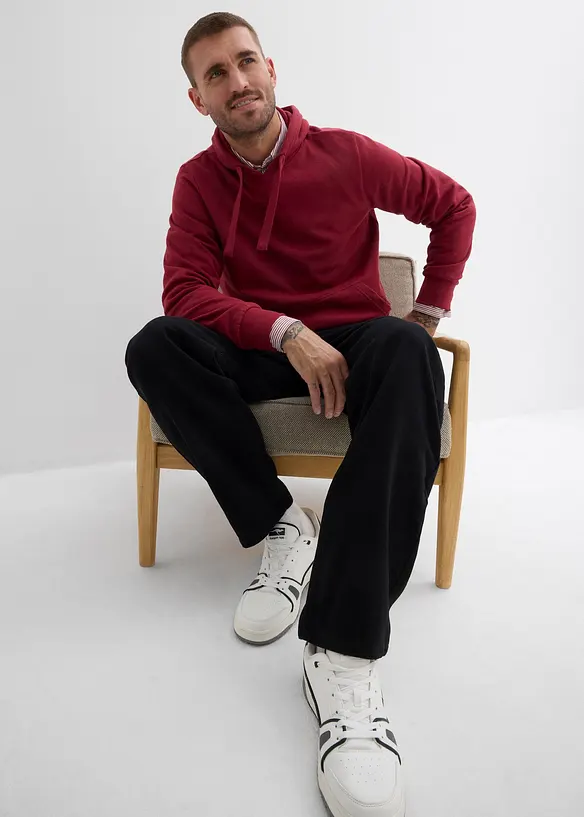 Pantaloni in twill con fascia comoda in vita, straight, bonprix