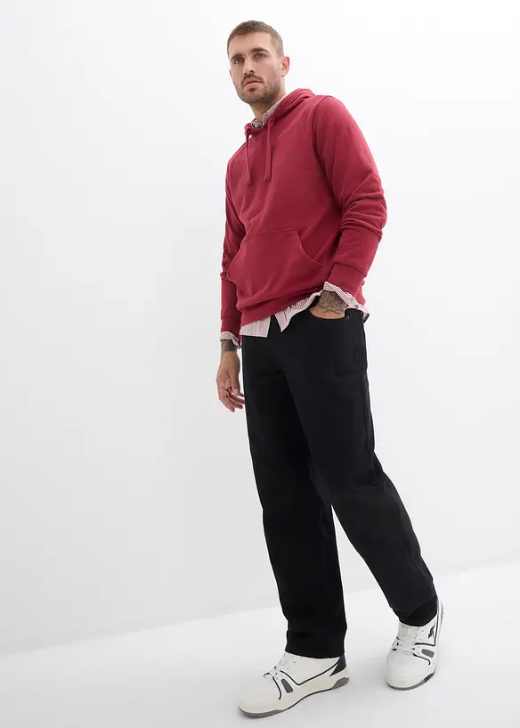 Pantaloni in twill con fascia comoda in vita, straight, bonprix