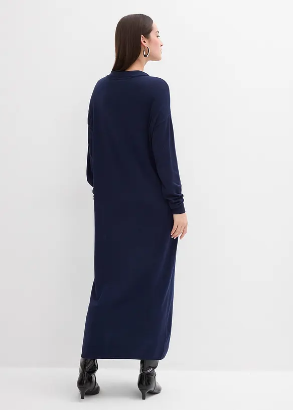 Abito in maglia a filato fine misto viscosa, bonprix