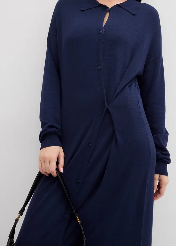 Abito in maglia a filato fine misto viscosa, bonprix