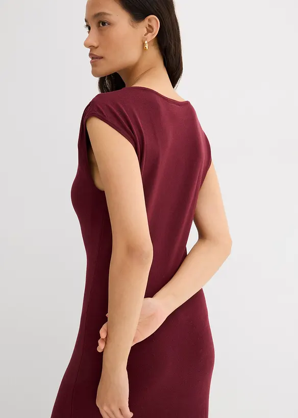 Abito in maglia a filato fine misto viscosa, bonprix