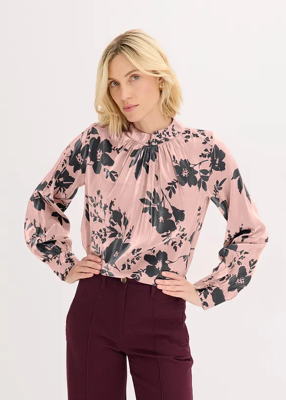 Tunica di satin con viscosa, bonprix