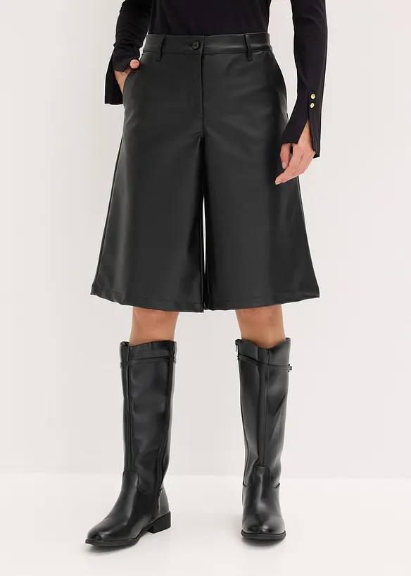 Bermuda in similpelle, bonprix