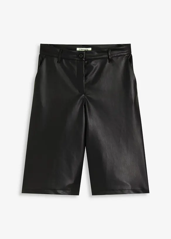 Bermuda in similpelle, bonprix