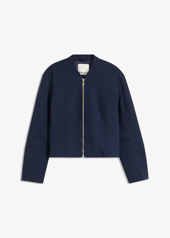 Bomber in misto viscosa morbido, bonprix