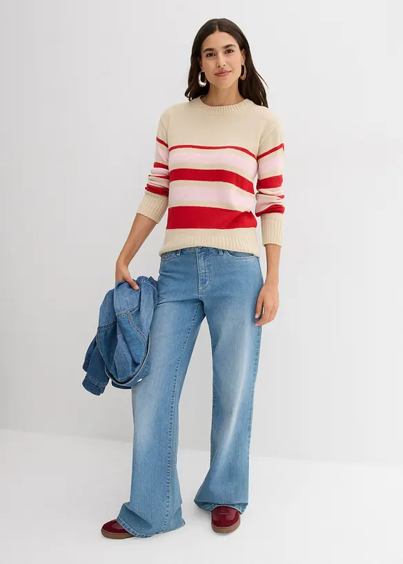 Maglione in filato fine, bonprix