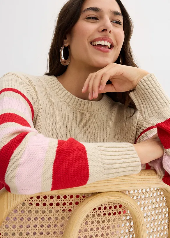 Maglione in filato fine, bonprix