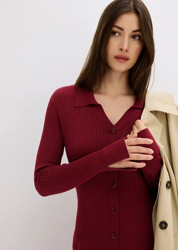 Abito in maglia di misto viscosa morbido, bonprix