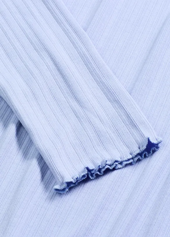 Maglia aderente a costine, bonprix