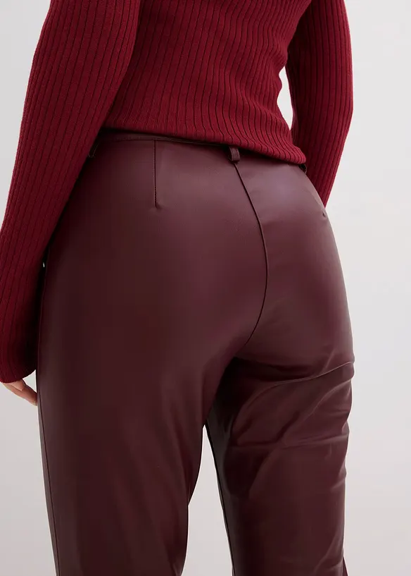 Pantaloni in similpelle, bonprix