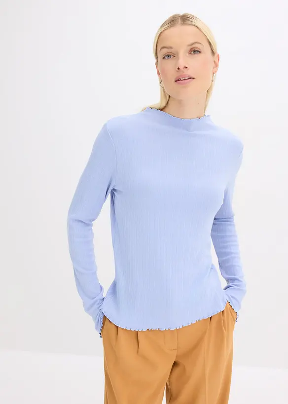 Maglia aderente a costine, bonprix