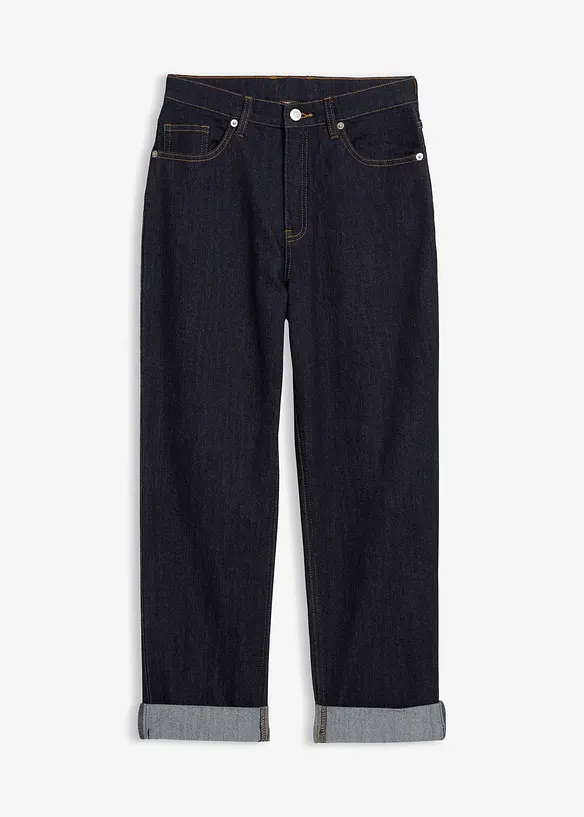 Jeans loose fit con cinta regolabile, straight, bonprix
