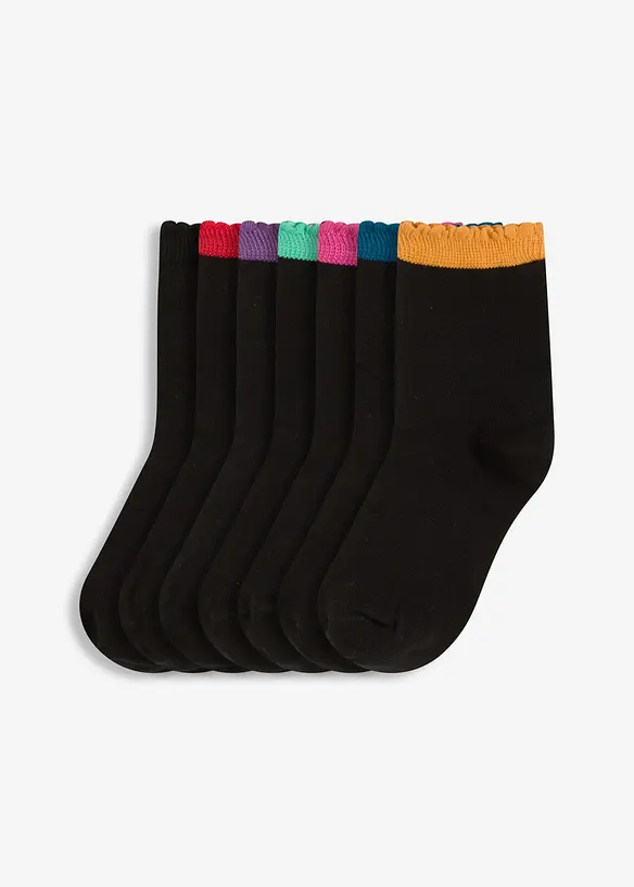 Calzini con cotone biologico (pacco da 7 paia), bonprix