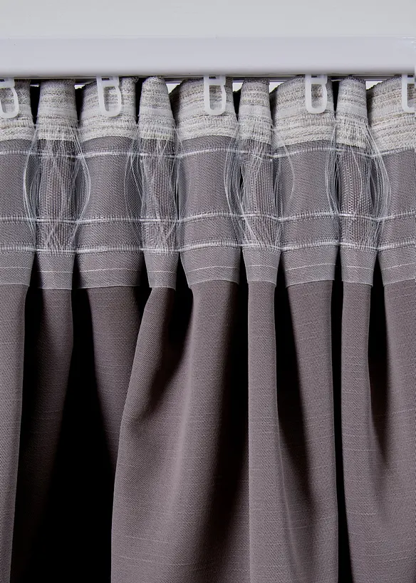 Tenda semioscurante in tessuto strutturato (pacco da 1), bonprix