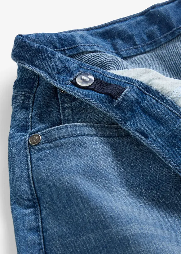 Jeans loose fit con cinta regolabile, straight, bonprix