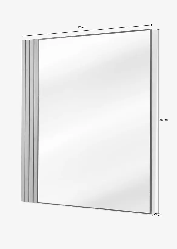 Specchio da parete rettangolare, bonprix