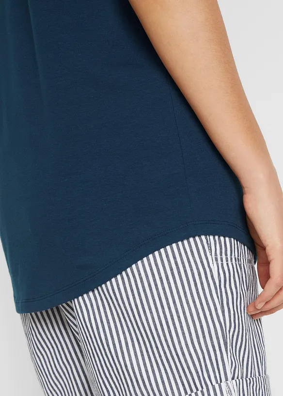 T-shirt in misto cotone, bonprix