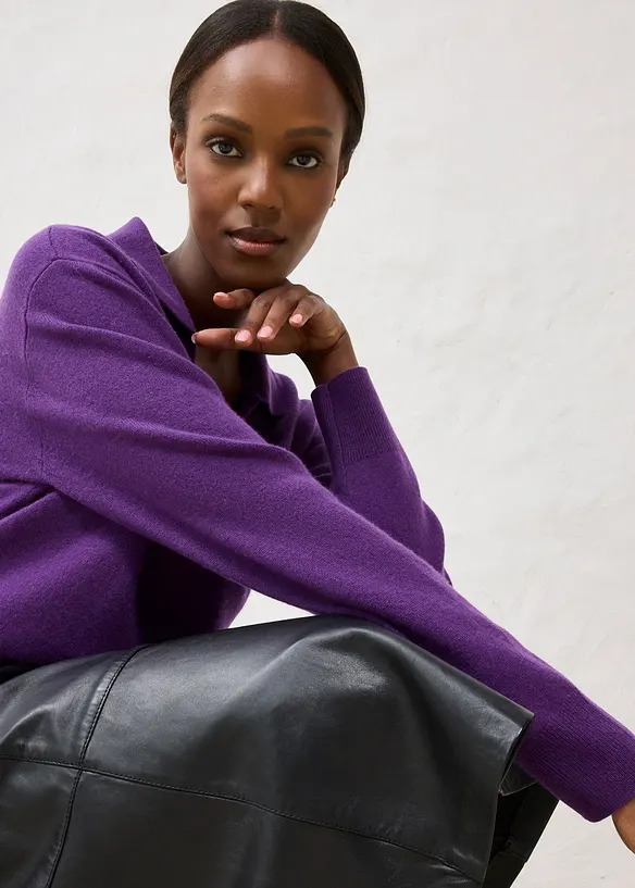 Maglione con Good Cashmere Standard®, bonprix