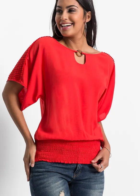 Blusa in pura viscosa, bonprix