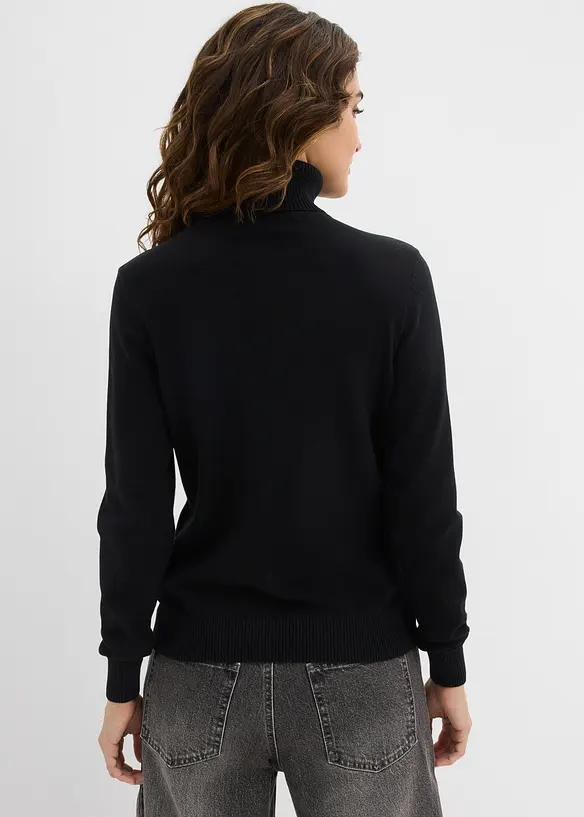 Maglione a collo alto, bonprix