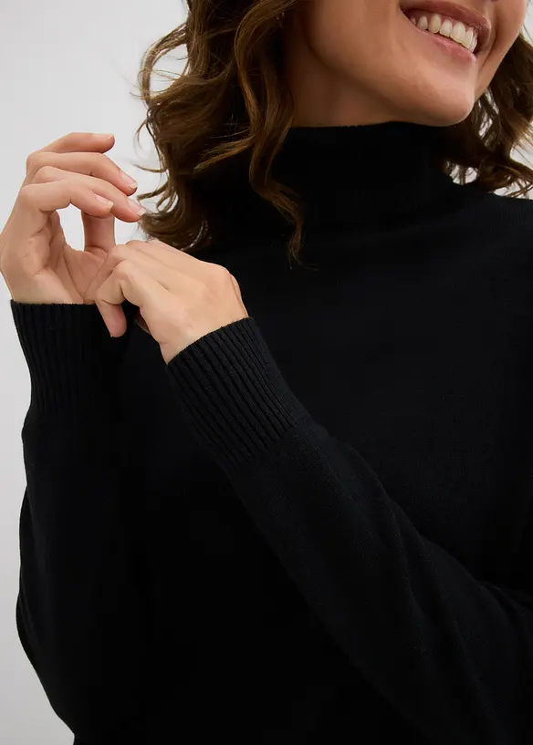 Maglione a collo alto, bonprix