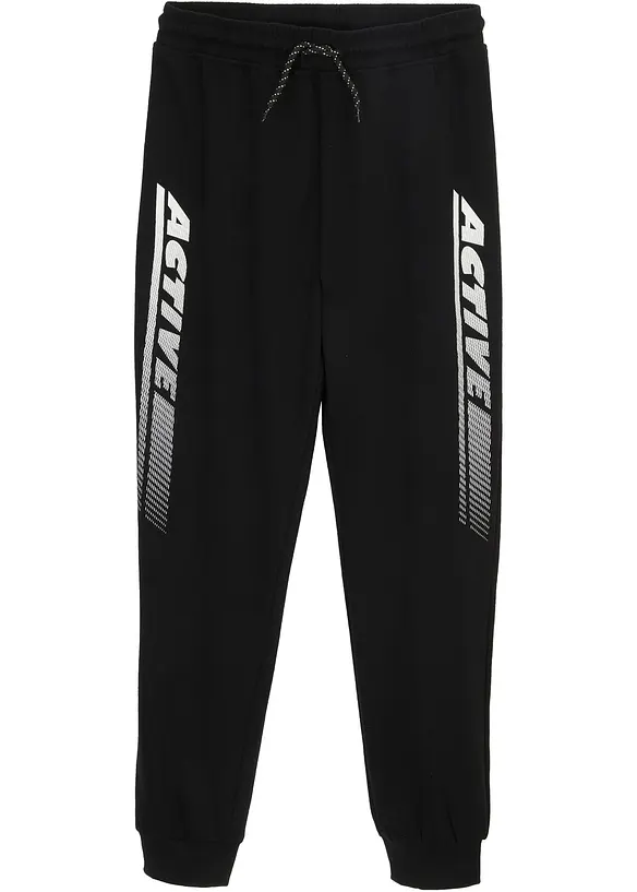 Pantaloni da jogging in misto cotone morbido, bonprix