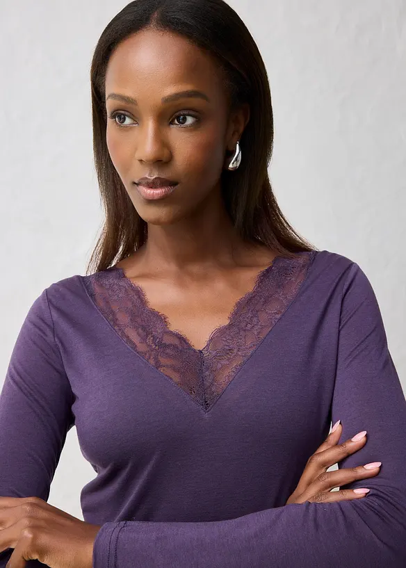 Maglia in misto lana, bonprix