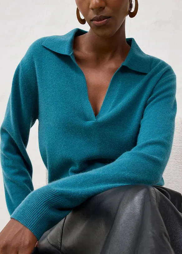Maglione con Good Cashmere Standard®, bonprix