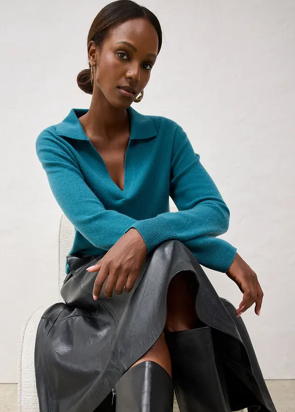 Maglione con Good Cashmere Standard®, bonprix