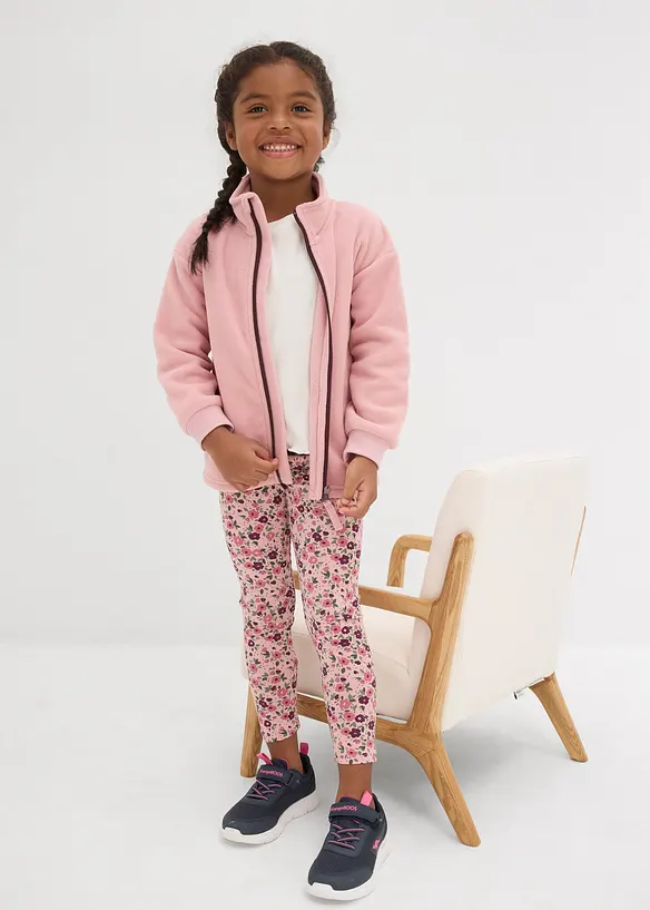 Leggings in misto cotone biologico elasticizzato (pacco da 2), bonprix