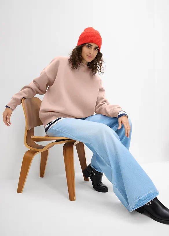Felpa oversize, bonprix
