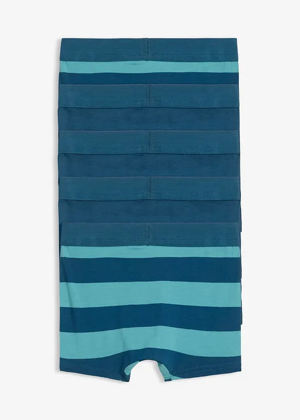 Boxer aderenti con cotone biologico morbido (pacco da 5), bonprix