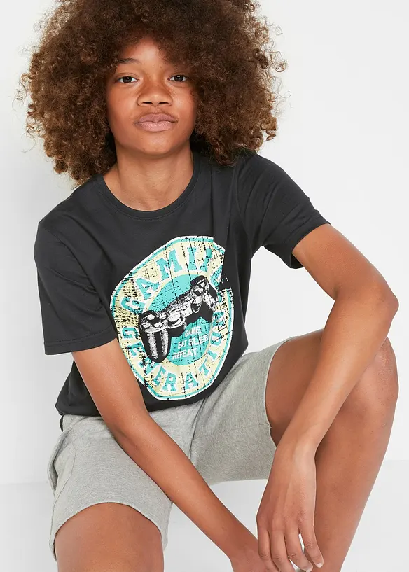 T-shirt in cotone biologico, bonprix