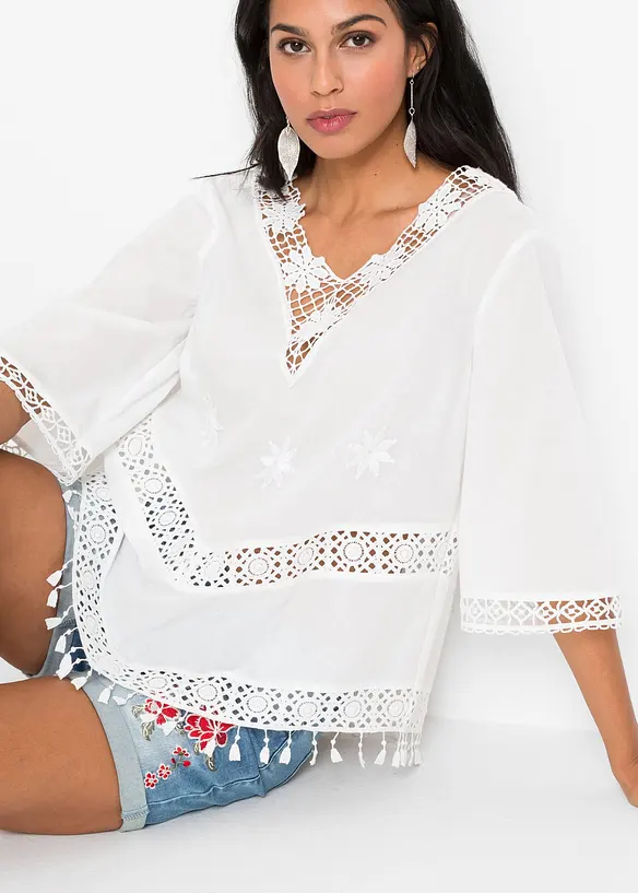Tunica in puro cotone, bonprix
