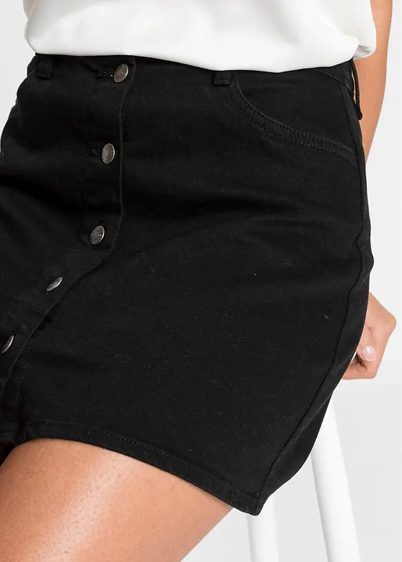 Gonna di jeans elasticizzata, bonprix