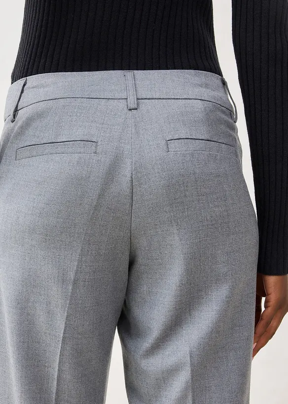 Pantaloni aderenti con lana, bonprix