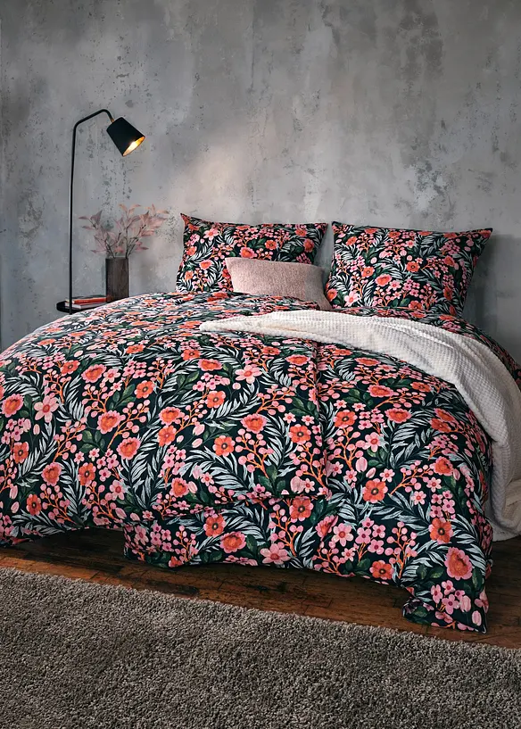 Biancheria da letto in fantasia floreale, bonprix