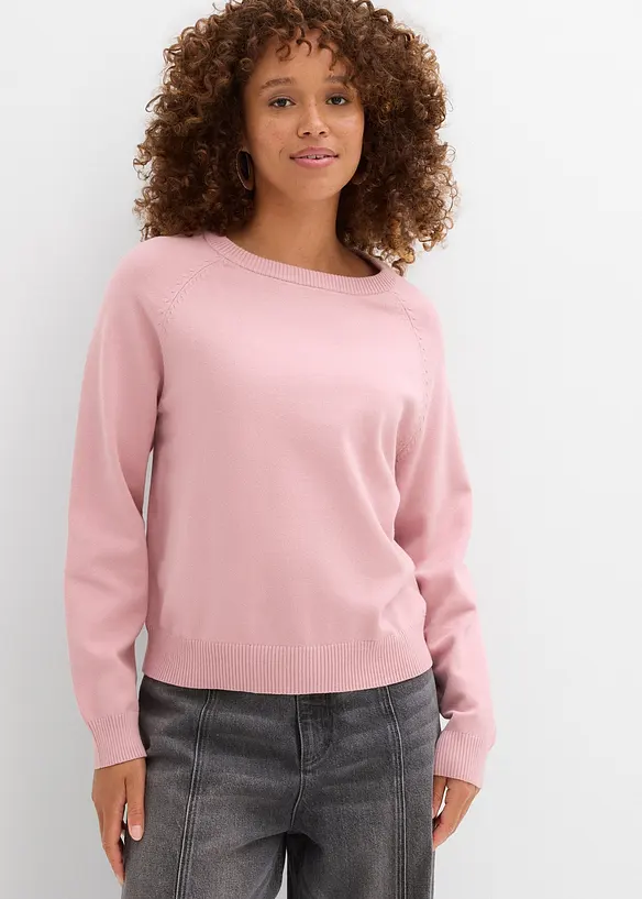 Maglione in filato fine, bonprix
