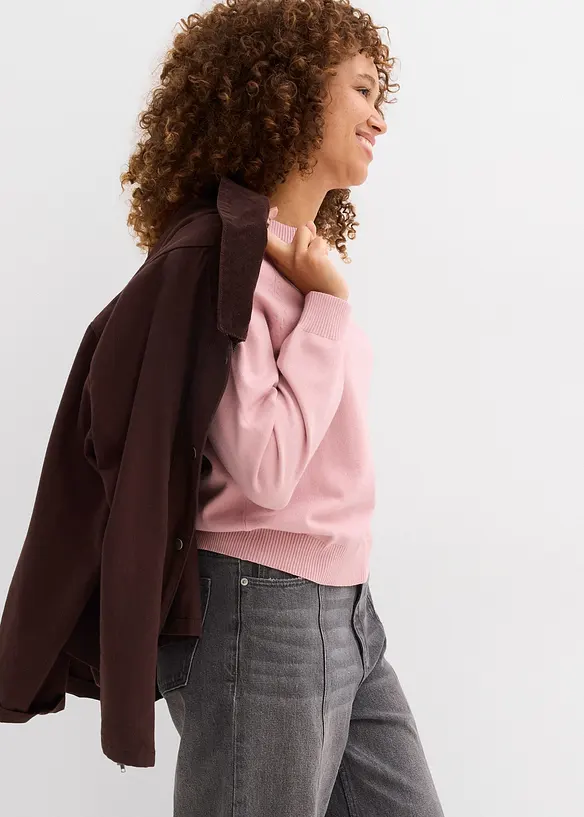 Maglione in filato fine, bonprix