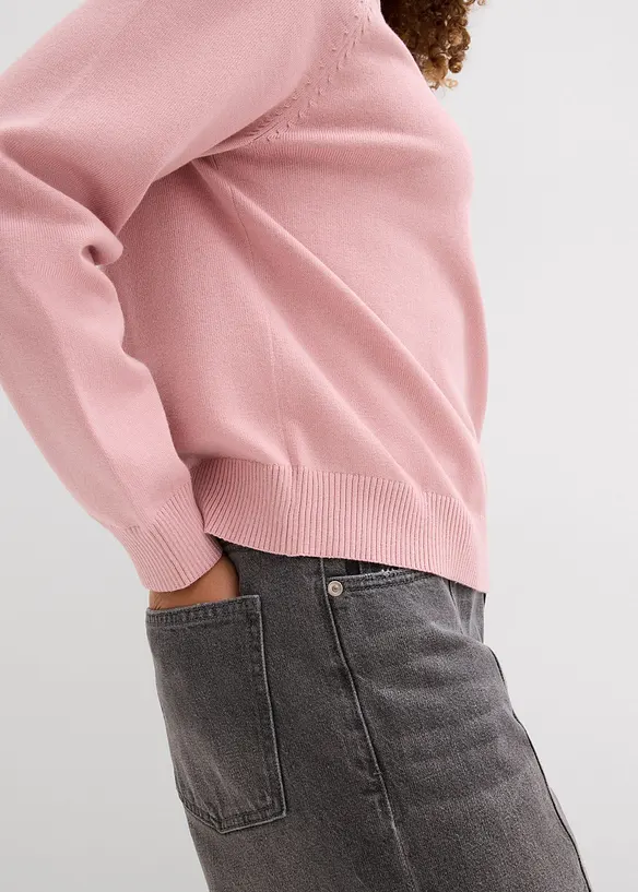 Maglione in filato fine, bonprix