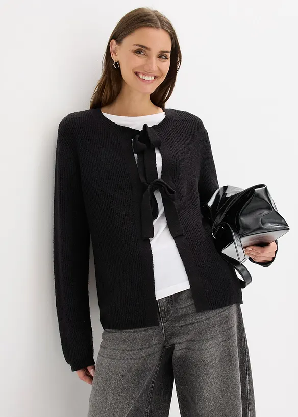 Cardigan in misto cotone, bonprix