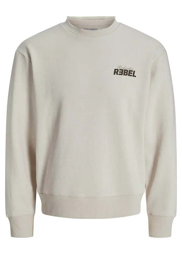 Felpa JJ REBEL con stampa sul retro, J&J Rebel