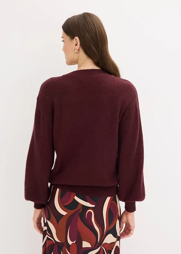 Maglione con fiocco, bonprix