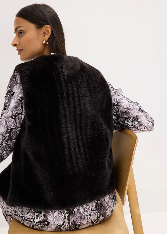 Gilet in pelliccia sintetica, bonprix