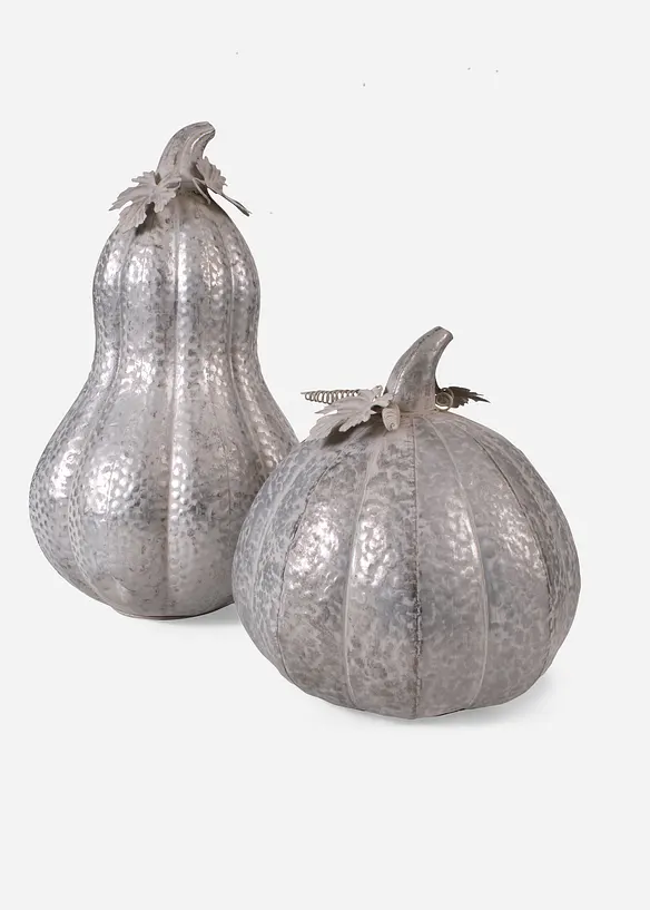 Soprammobile zucche in metallo (set 2 pezzi), bonprix