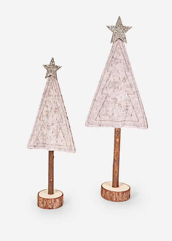 Soprammobile abeti con fiocchi di neve, bonprix